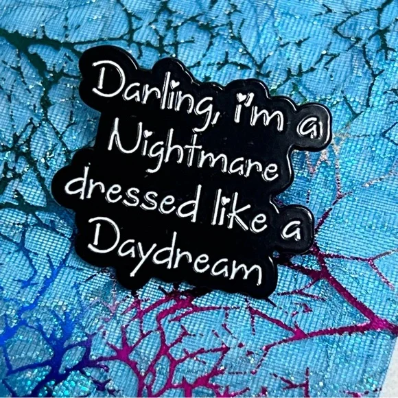 Taylor Swift Pin Song Blank Space Lyrics Eras Tour concert - Picture 1 of 5